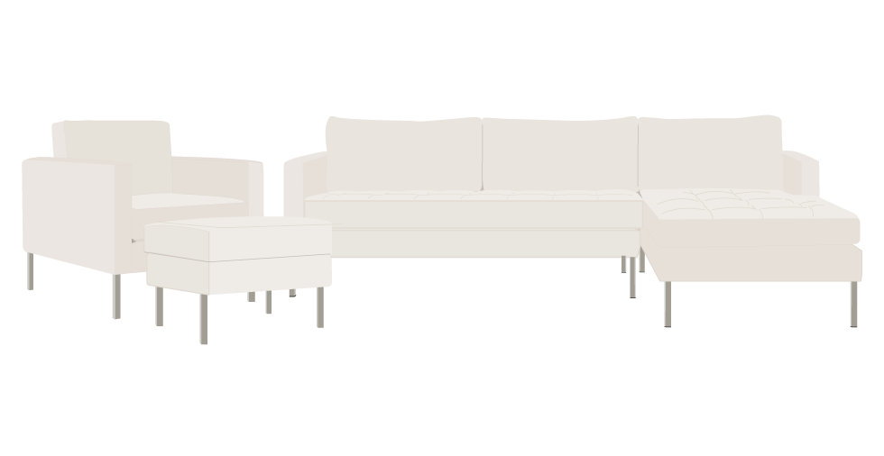 Blu Dot Paramount Slipcovers